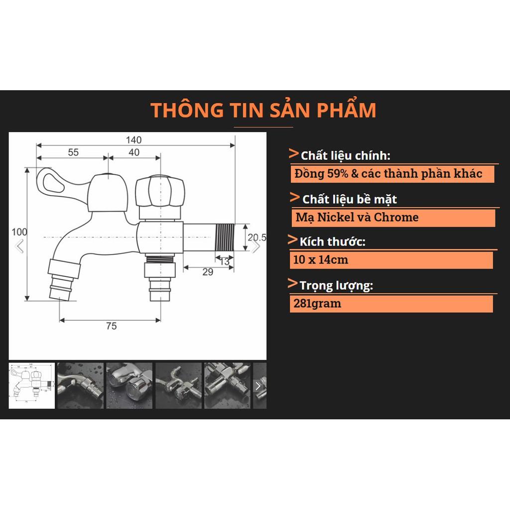 VÒI DẪN NƯỚC ĐA NĂNG 2 ĐẦU