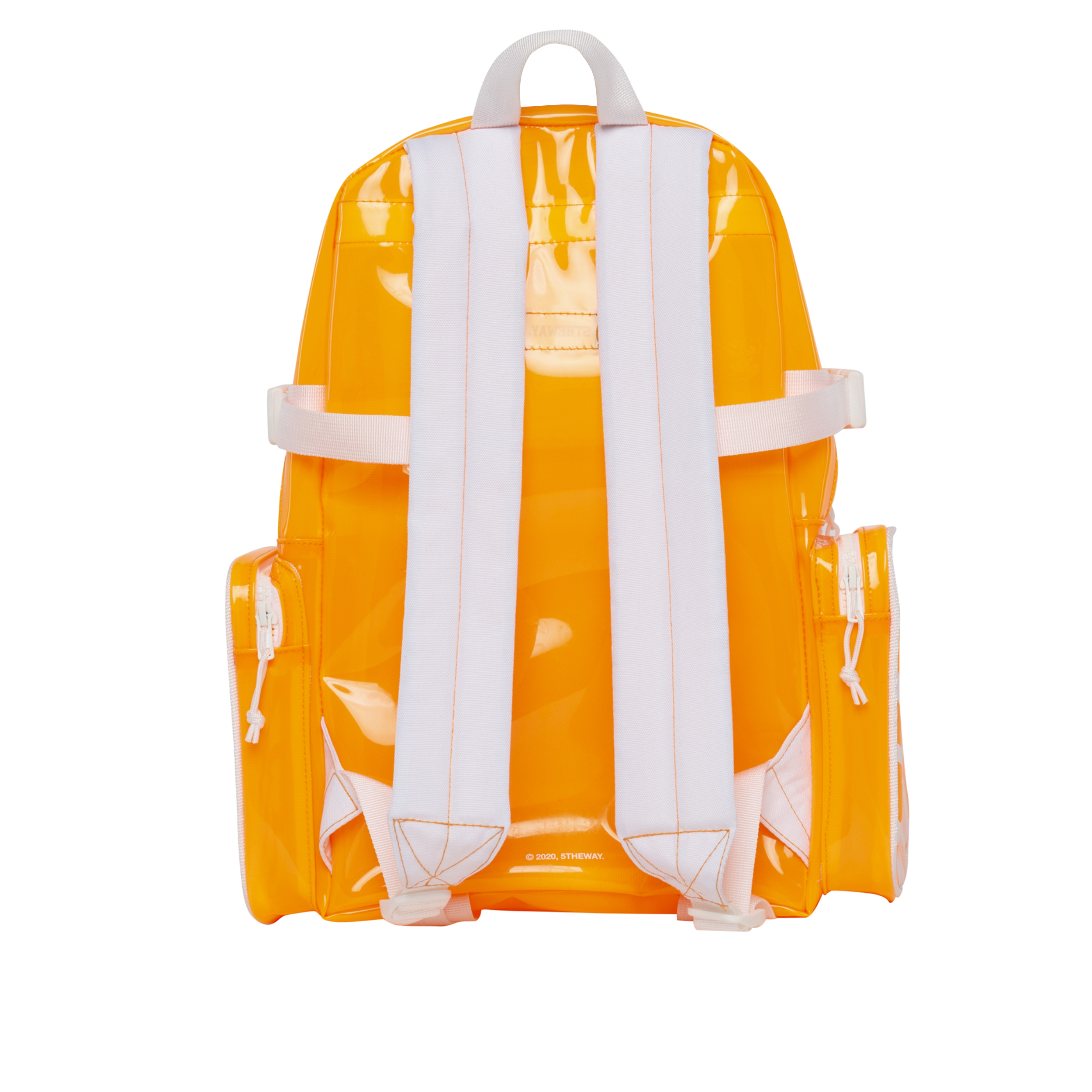 Hình ảnh Balo 5THEWAY Trong Suốt Form Rocket Cam aka /plastic/ ROCKET BACKPACK in ORANGE