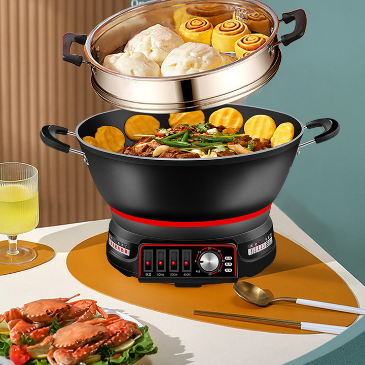 Chảo Chống Dính Đa Năng Mametan Toshiro 2100W - Home and Garden