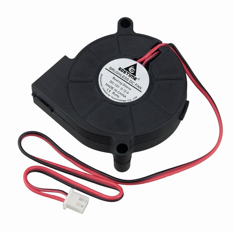 1 Pcs Gdstime 11V 1cm DC Brushless Blower Cooling Fan 1mm x 11mm 1Pin PC Cooler 1x1x11mm 111 0.11A High Speed
