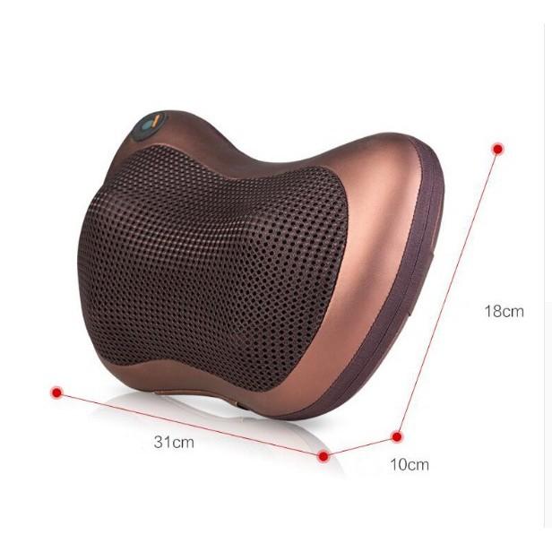 Gối massage Magic hồng ngoại 8 bi