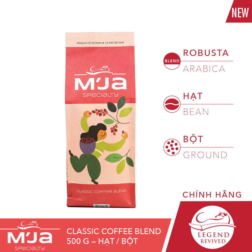 Cà Phê M'JA Classic Blend 500g