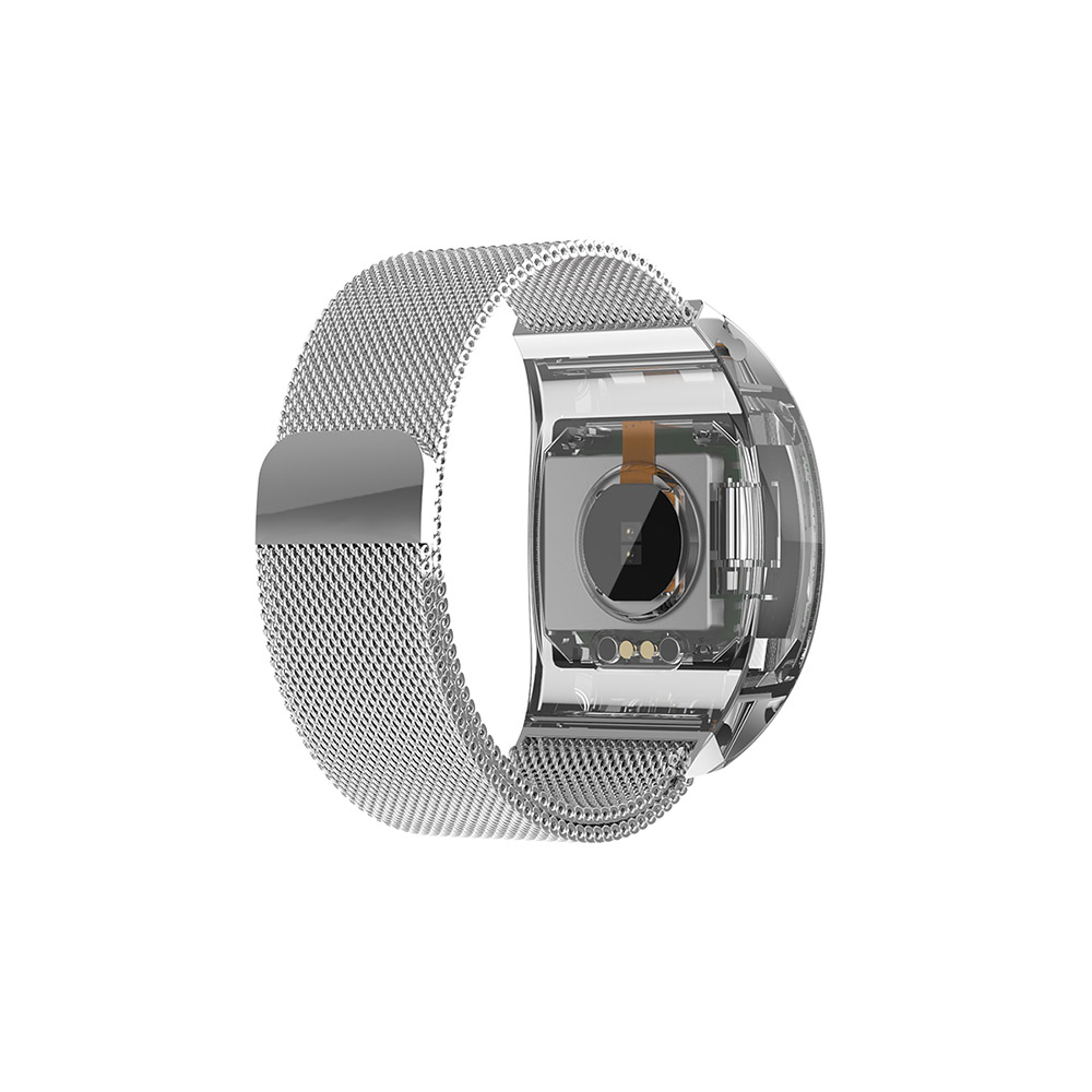 Vòng Đeo Tay Thông Minh P63 Đo Nhịp Tim /Huyết Áp Bằngthép Chống Thấm IP67