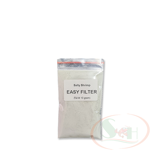 Khử độc nước Salty Shrimp Easy Filter Powder bột xử lý khử hóa chất làm trong nước bể cá tép thủy sinh
