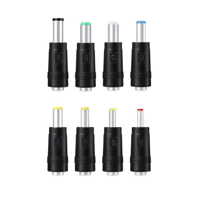 Dây Cáp Sạc Chuyển Đổi 8 Trong 1 5v Usb Sang Dc 5.5x2.1mm 3.5mm 4.0mm 4.8mm 6.4mm 5.5x2.5mm Cho Loa Đèn Led