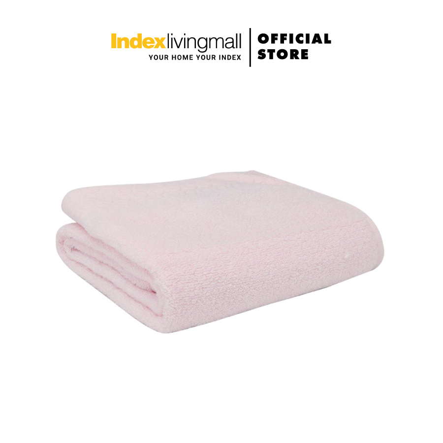 Khăn tắm NANO PEARL vải cotton mềm mịn màu hồng, kích thước 69x139cm | Index Living Mall -  Phân phối độc quyền tại Việt Nam