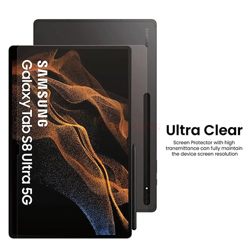 Dán màn hình cường lực 2.5D Zeelot Screen Protector Galaxy Tab S8/S7/S8+/S7+/S7 FE - Hàng chính hãng