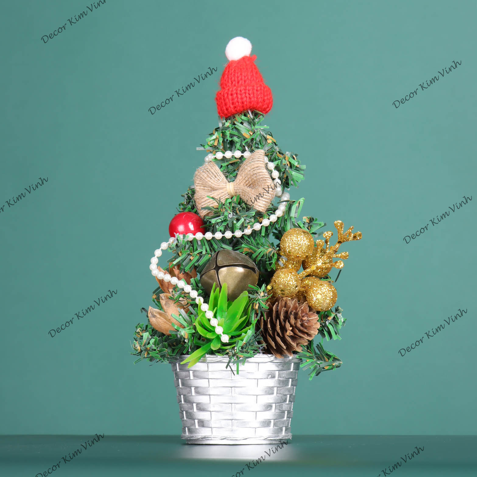 Cây Thông Nhí TNM17 Cây 20cm Trang Trí Giáng Sinh Cây Thông Noel