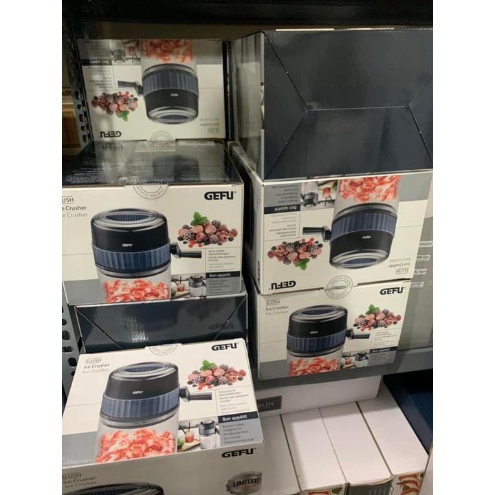 Máy Nghiền Đá GEFU, Máy Cắt Đá Viên Để Làm Sinh Tố, Coctailk, Công Suất Lớn, Nhập Đức