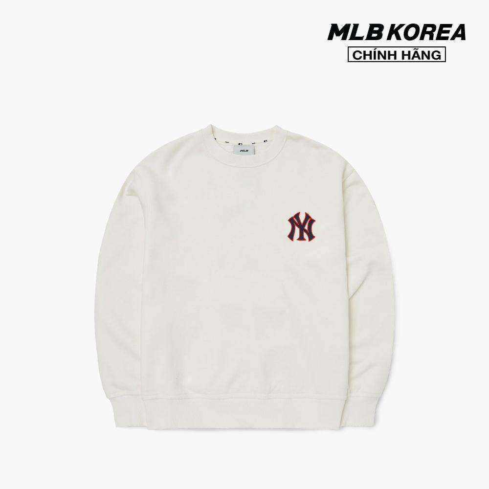 MLB - Áo sweatshirt phom suông Basic Big Logo Brushed Overfit 3AMTB0626