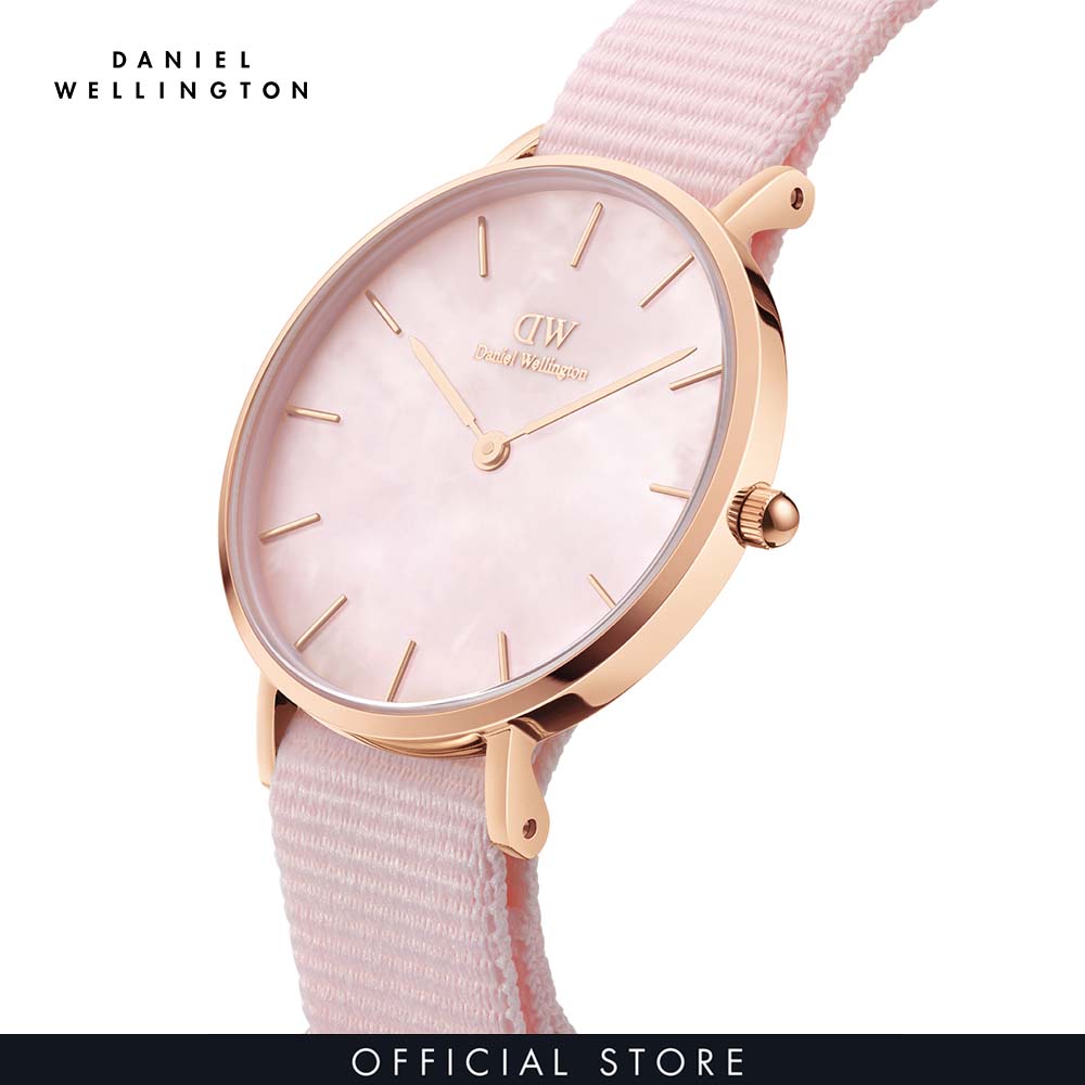 Đồng hồ Nữ Daniel Wellington dây Vải tổng hợp - Petite Coral 32 mm DW00100515