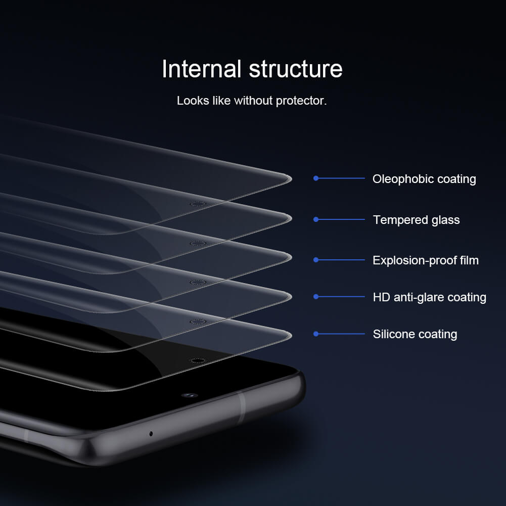 Miếng dán kính cường lực 3D full màn hình cho Samsung Galaxy S20 Ultra hiệu Nillkin CP+ Max - Hàng chính hãng