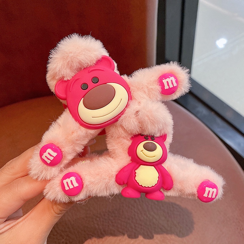 Kẹp Tóc Hình Gấu Đáng Yêu Phong Cách Hàn Quốc