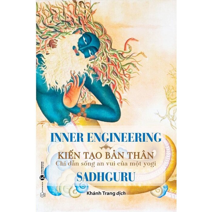 Cuốn sách nổi bật vẻ đẹp của yoga - Inner Engineering – Kiến tạo bản thân: Chỉ dẫn sống an vui của một yogi