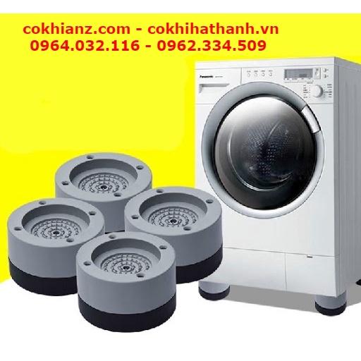 Bộ 4 chân Chống rung máy giặt kiểu mới, Chống rung máy lồng ngang - màu ngẫu nhiên