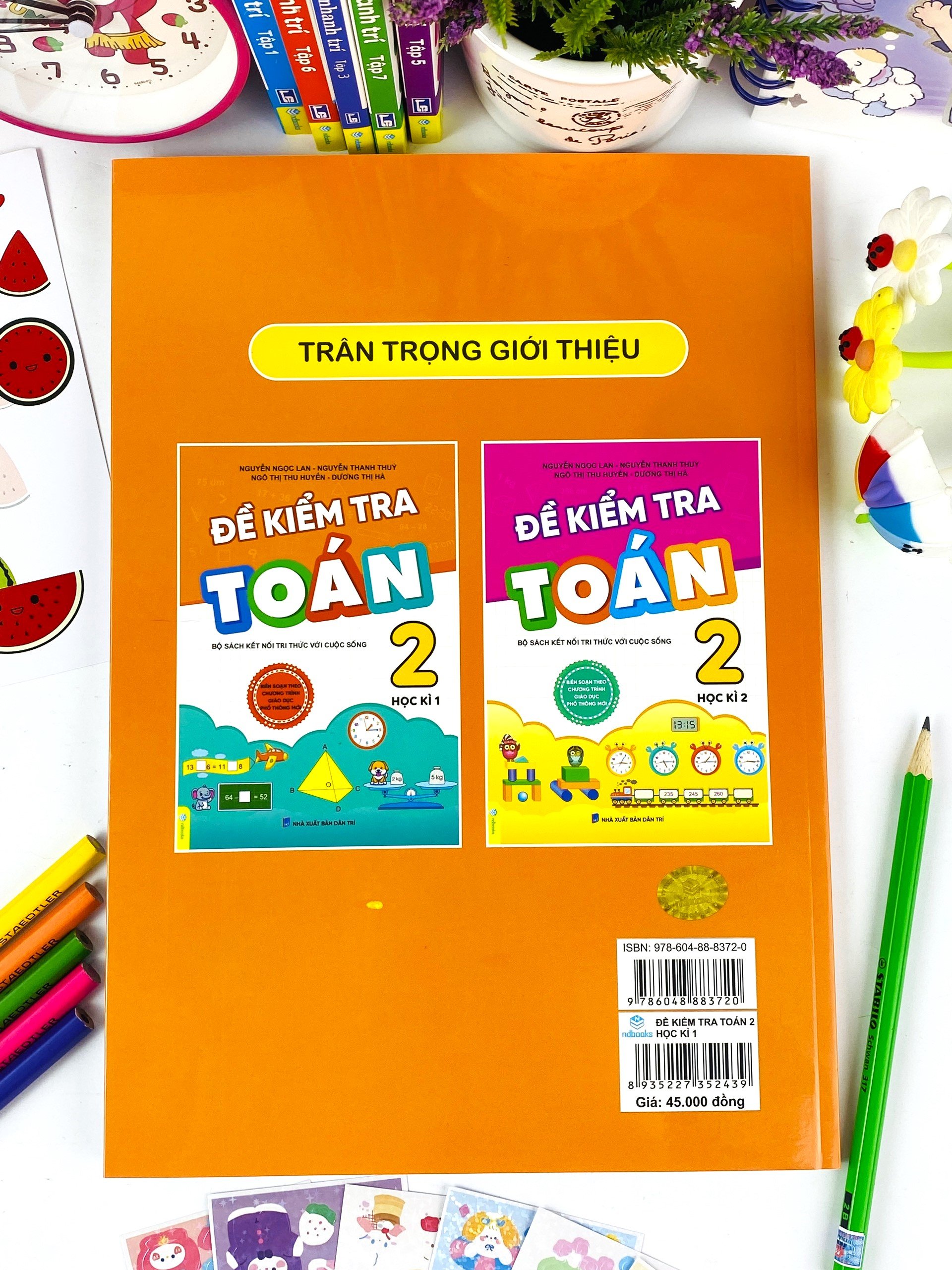 Sách - Đề Kiểm Tra Toán 2 - Bộ Sách Kết Nối Tri Thức Với Cuộc Sống - ndbooks