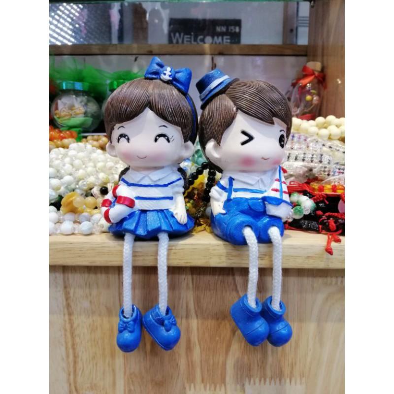 TƯỢNG CẶP ĐÔI LOVE CHÂN DÀI CUTE
