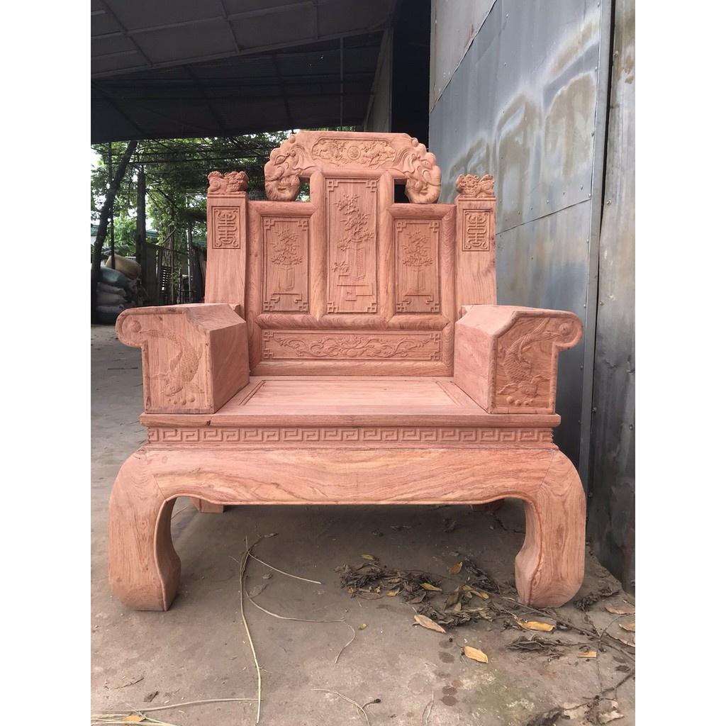 Bộ bàn ghế như ý voi hộp chân vanh