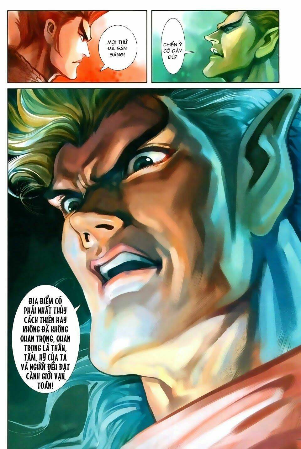 thần binh tiền truyện 1 - đỉnh phong tuyệt chiến chapter 1 37