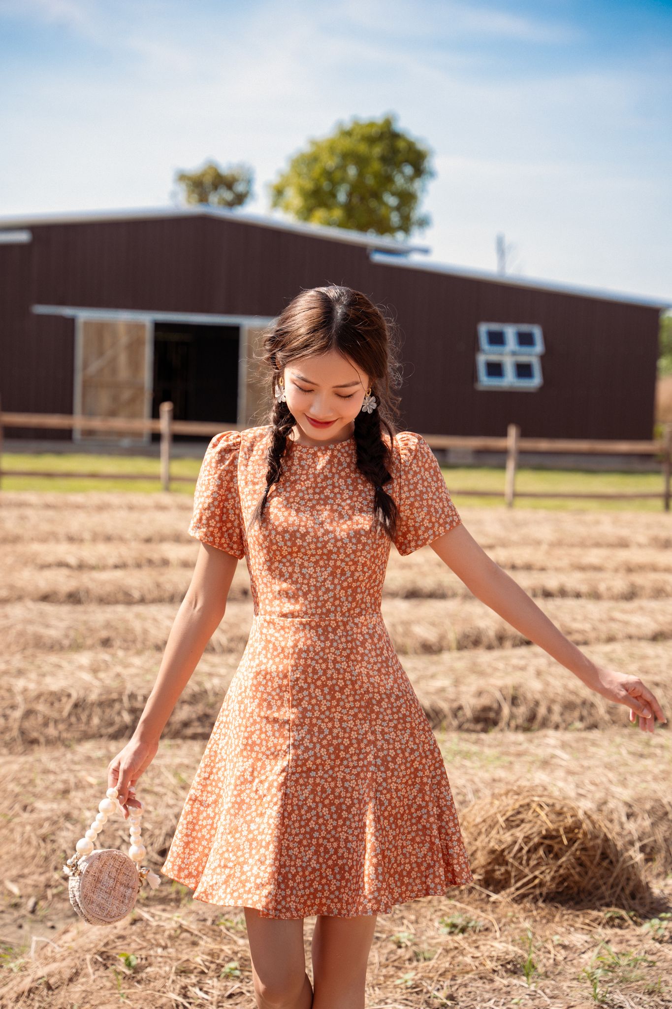 OLV - Đầm Ginny Flower Dress