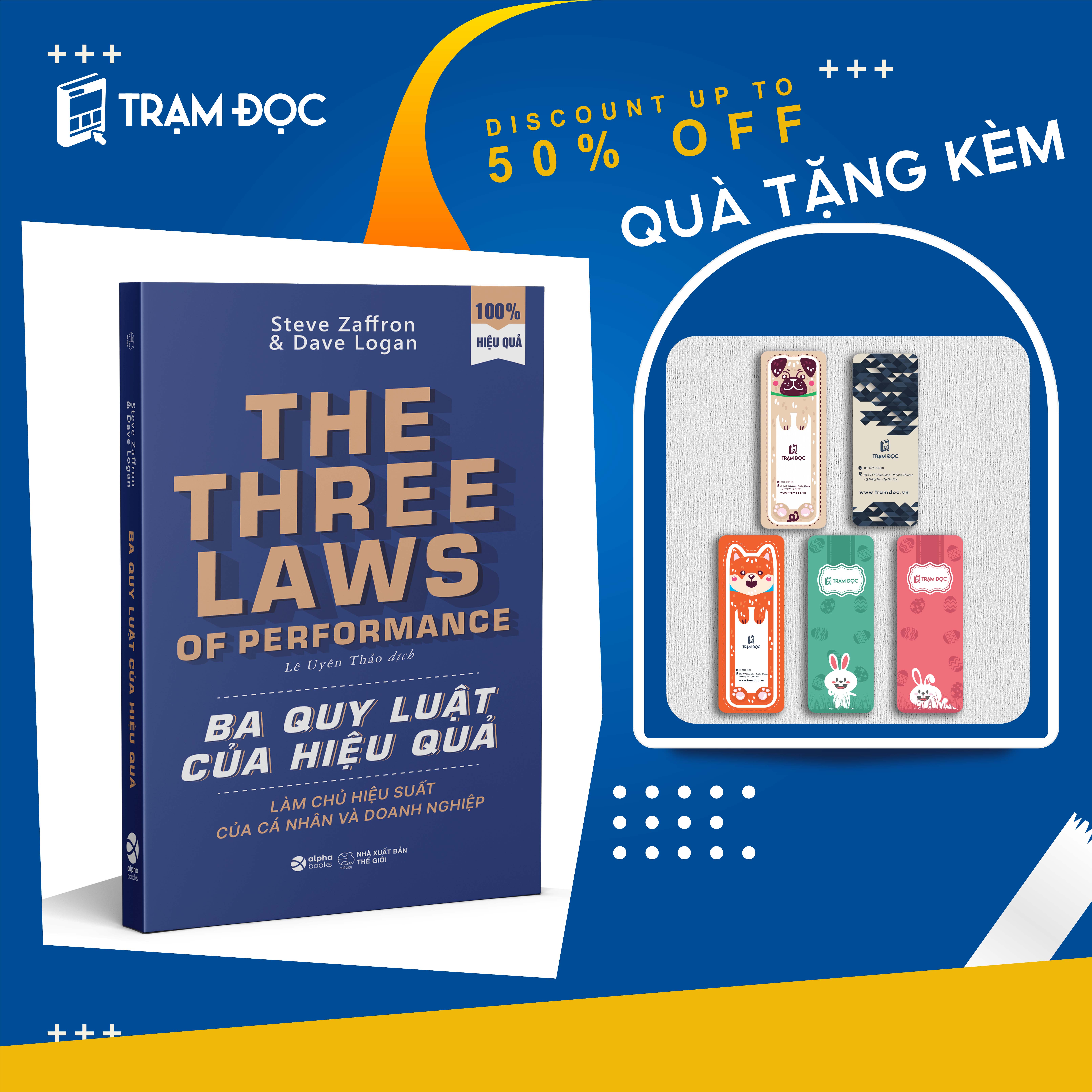 Trạm Đọc Official | Sách: Ba Quy Luật Của Hiệu Quả