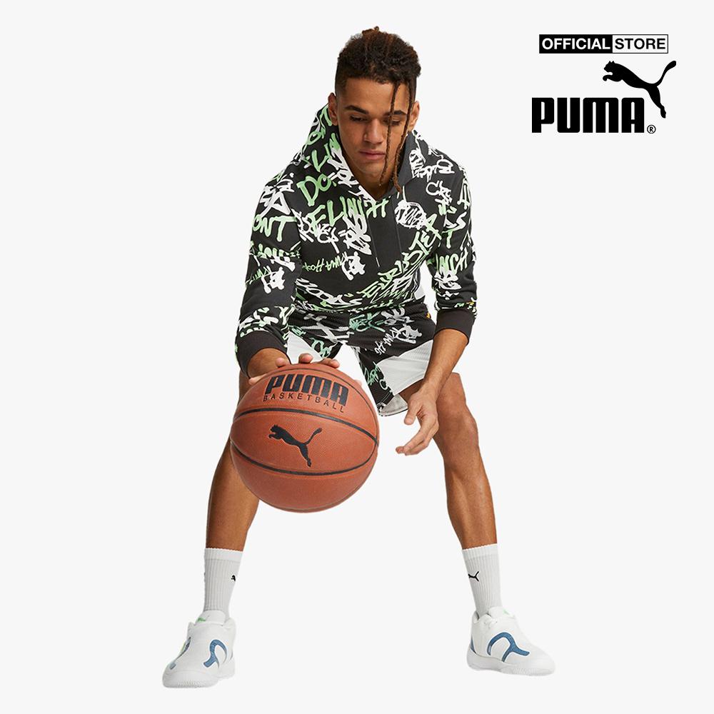 PUMA - Áo hoodie nam tay dài Freestyle Booster Basketball 539240