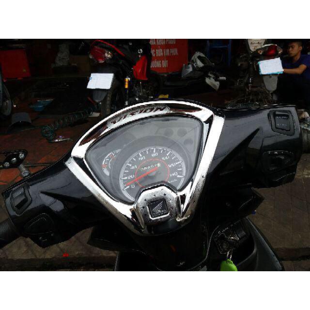 Phụ kiện ốp Dành Cho xe Vision 2014, 2015, 2016, 2017, 2018, 2019, 2020 Crom trang trí và bảo vệ Chrome Xe máy Honda