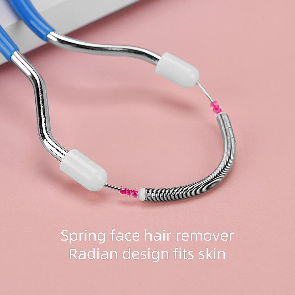 3 Pcs Face Facial Hair Remover Spring Stick Women Hair Removal Tool