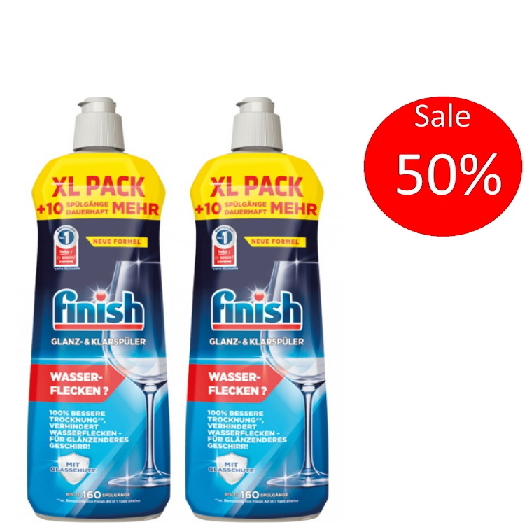 Combo 3 chai Nước làm bóng bát finish 800ml dùng cho máy