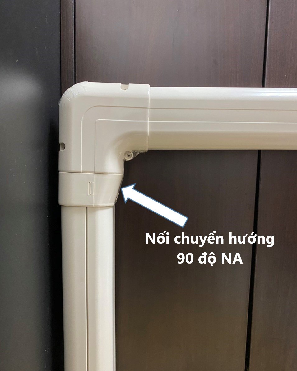 Trunking Nhựa Fineduct Nối Chuyển Hướng 90 Độ NA - Hàng Nhập Khẩu