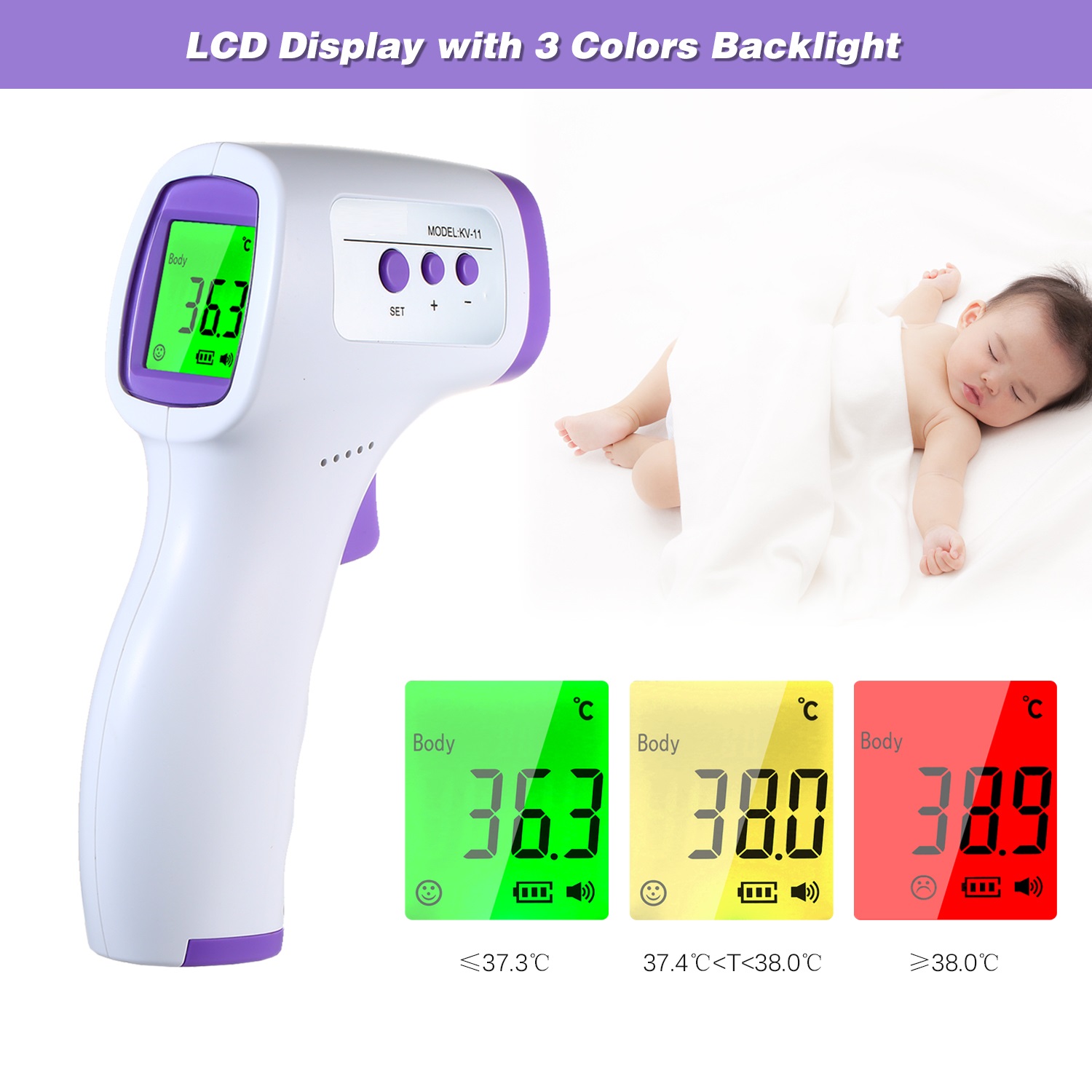 Nhiệt kế đo nhiệt đô cơ thể không tiếp xúc và máy đo nhịp tim, nồng độ oxy trong máu