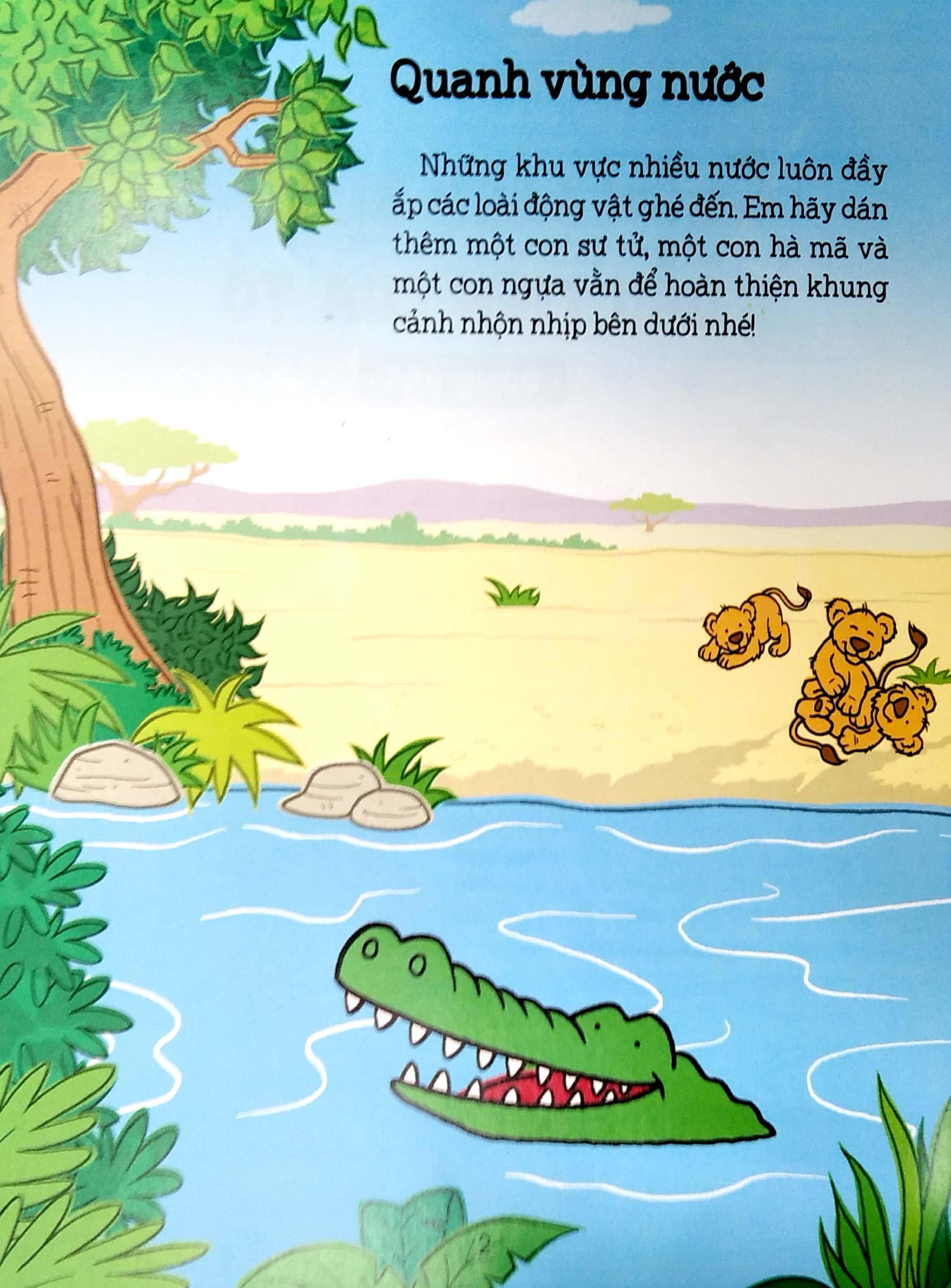 Cuốn Sách Bóc Dán Đầu Tiên Của Tớ - Động Vật