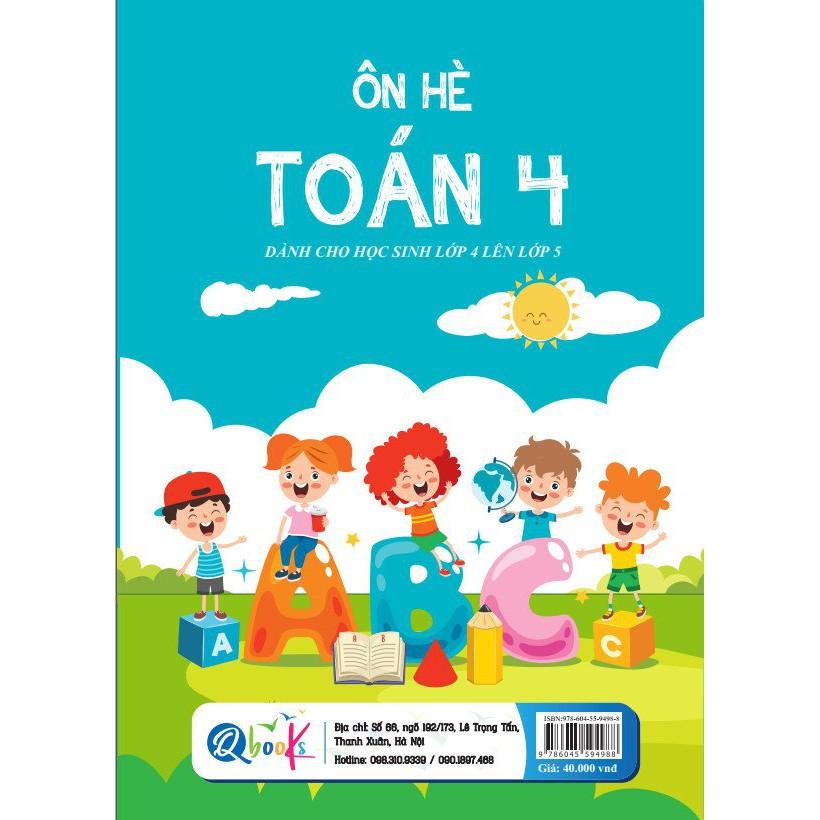 Sách - Ôn Hè Toán 4 - Dành cho học sinh lớp 4 vào 5
