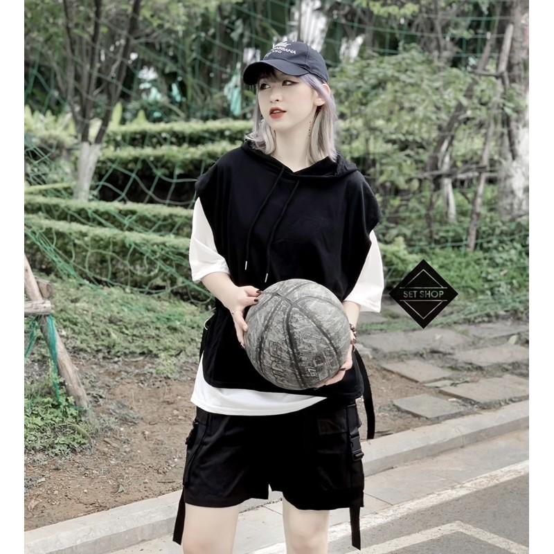Quần ngố túi cài