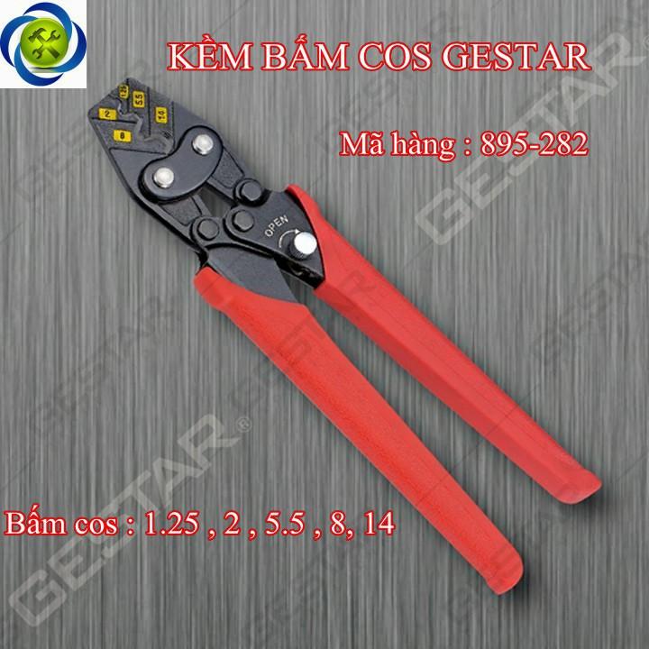 Kềm bấm cos Gestar 895-282 1.25mm-14mm