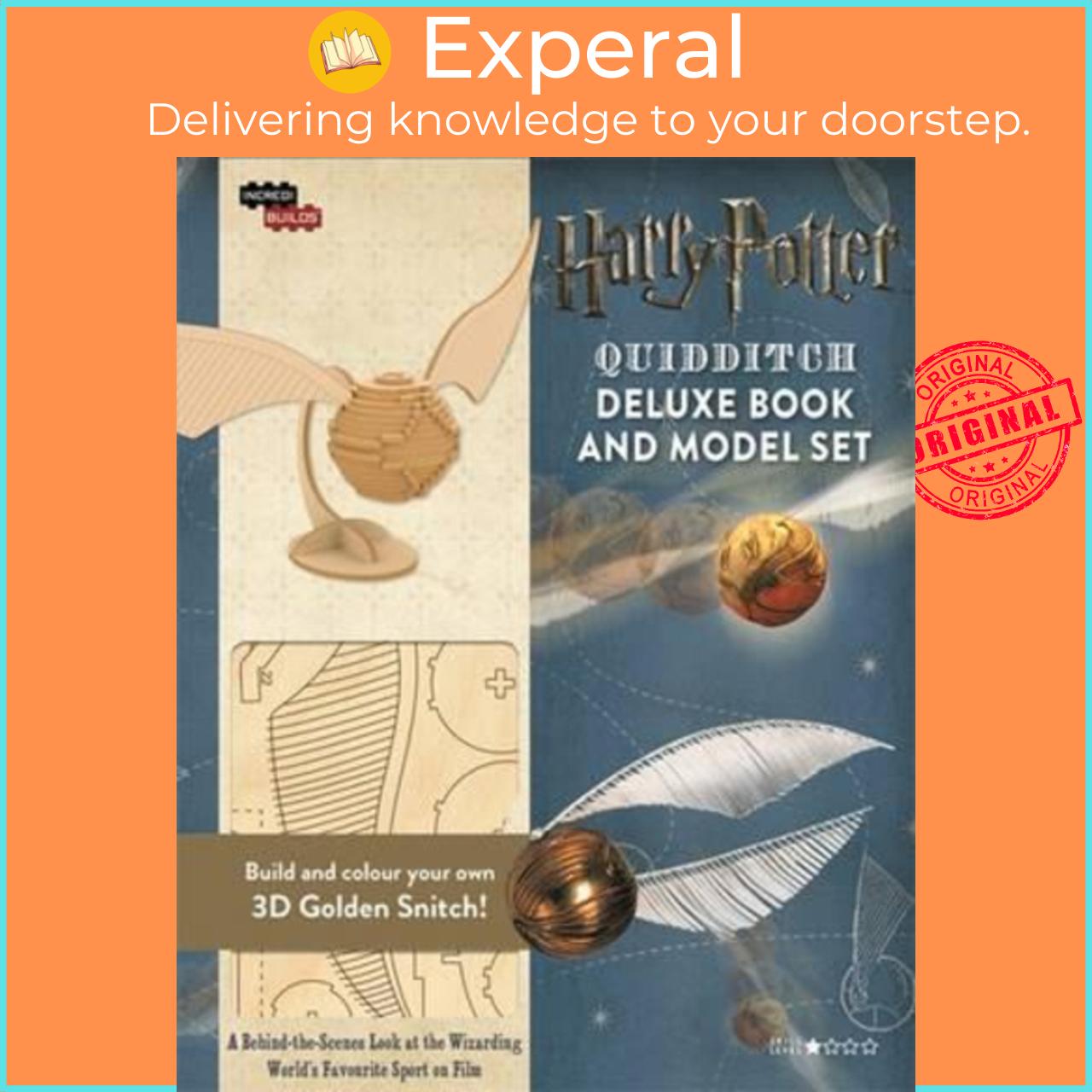 Sách - IncrediBuilds: Quidditch : Deluxe Book and Model Set by Jody Revenson