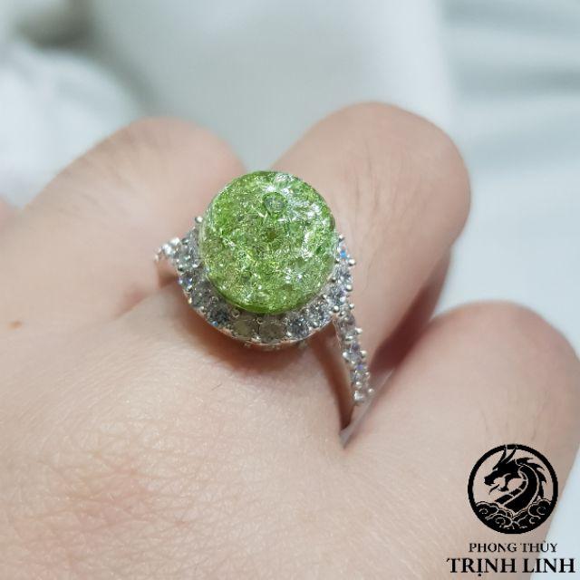 BỘ TRANG SỨC XANH LÁ THIẾT KẾ