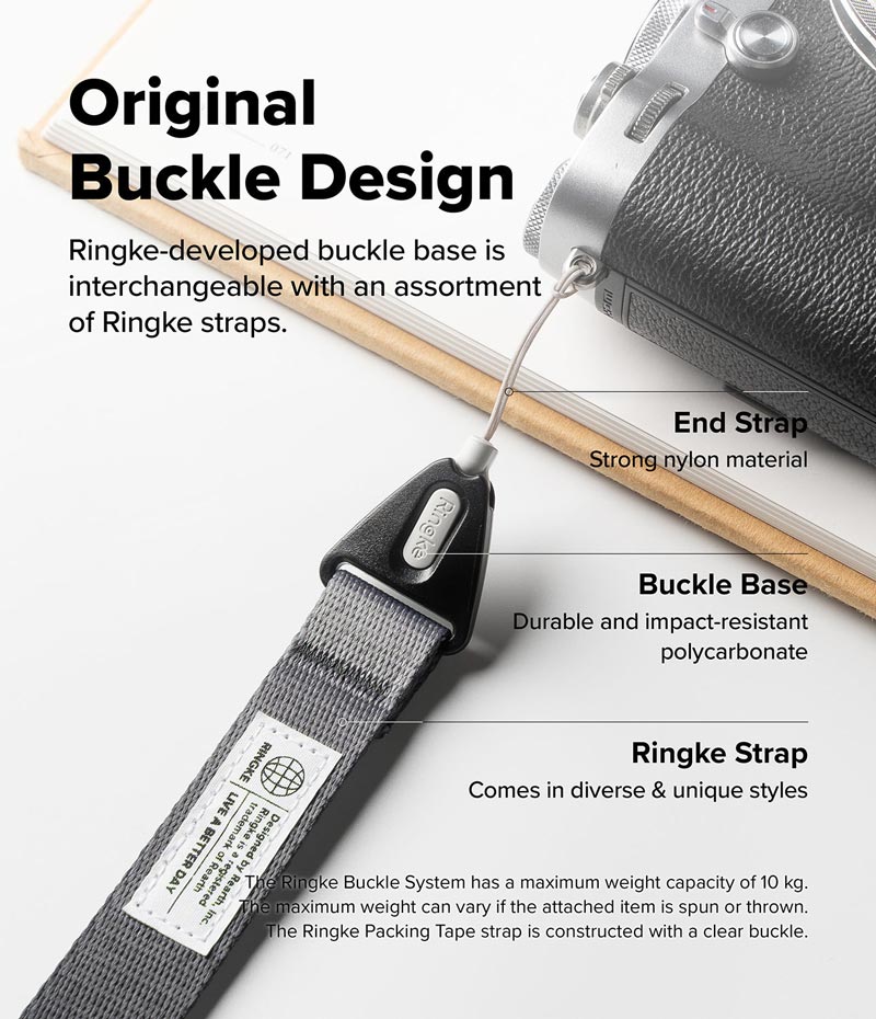[Mới] Dây đeo RINGKE Design Hand Strap - Hàng Chính Hãng