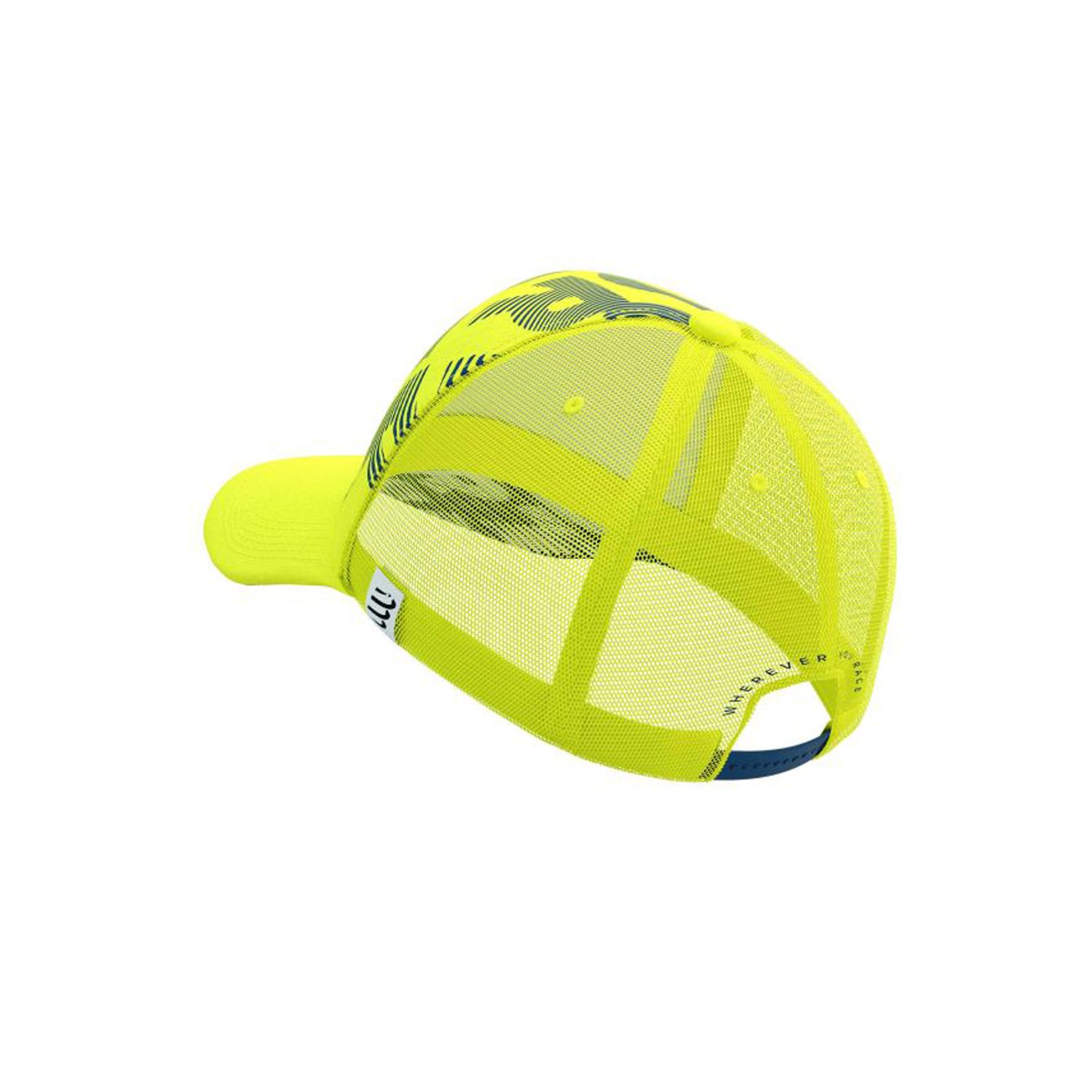 Mũ Chạy Bộ Compres Trucker Cap - Evening Primrose/Estate Blue