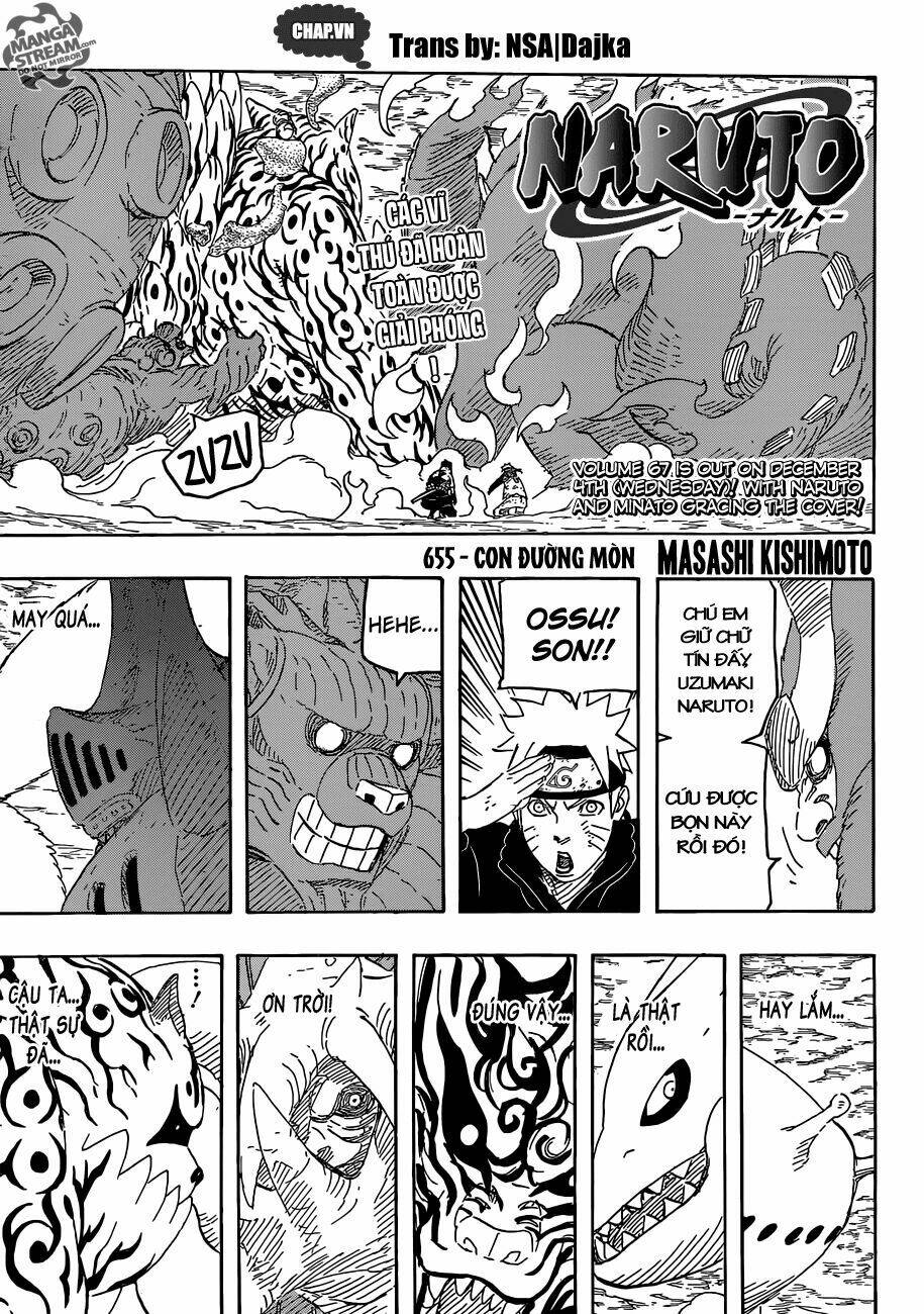 naruto - cửu vĩ hồ ly chapter 655 1