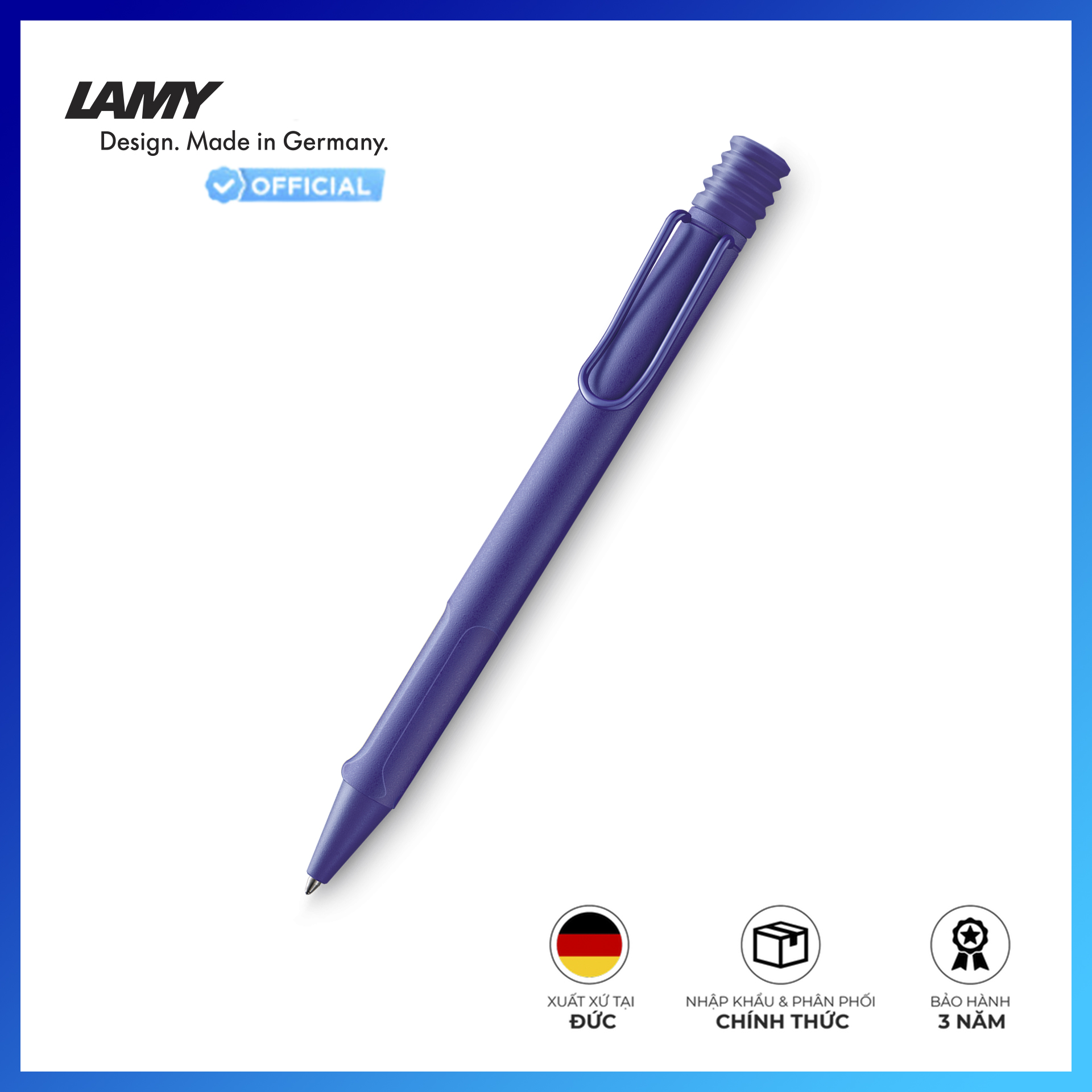 Bút bi Lamy Safari CANDY Violet 221 (Special Edition)