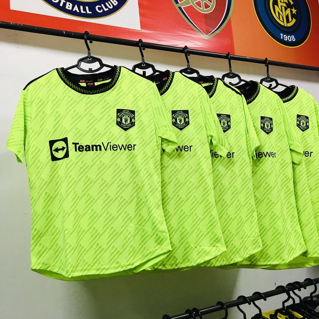 Bộ đá bóng gai mè CLB Manchester United sân khách cao cấp 2022