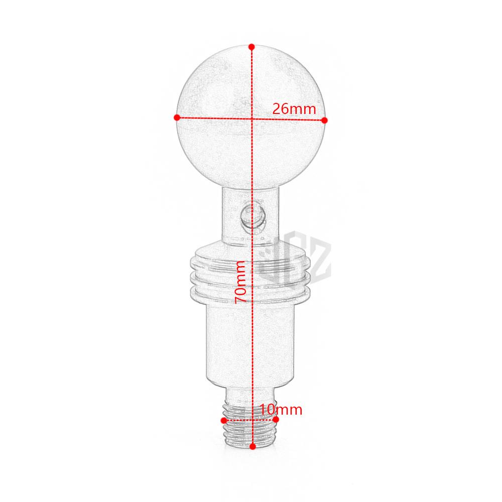 Giá Đỡ Điện Thoại Bằng Nhôm Cho Xe Vespa Gts Sprint Kawasaki Ninja Dsssories