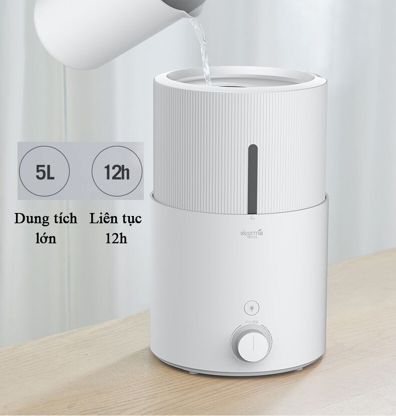 Máy tạo ẩm,khuếch tán, phun sương tinh dầu Xiaomi Deerma SJS100 - Hàng Chính Hãng