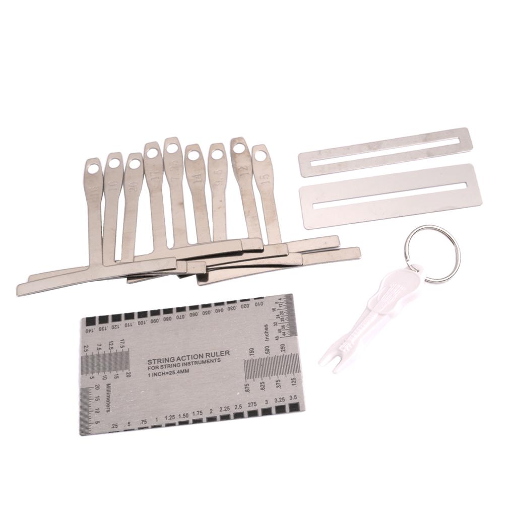 Sunnimix 9 Chiếc Understring Bán Kính Đồng Hồ Đo + Tặng Xâu Chuỗi Hành Động Ga Chun + 2 Chiếc Ván Trượt Ngón Tay Bảo Vệ
