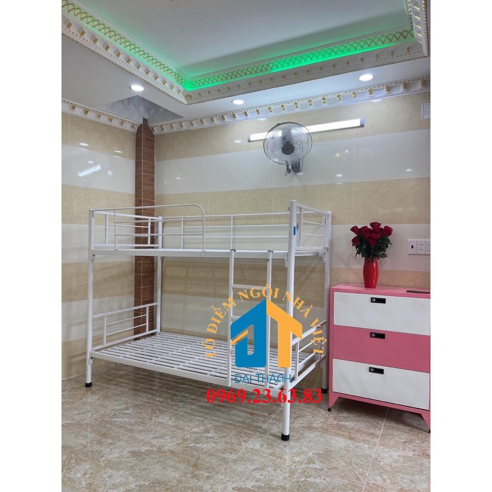 GIƯỜNG TẦNG NGỦ SẮT TRÒN 1M2X2M