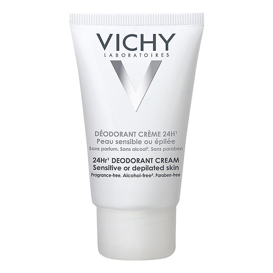 Bộ chăm sóc da Dầu Gội Tăng Cường Dưỡng Chất Giúp Giảm Rụng Tóc Vichy Dercos Energising Shampoo Hairloss (200ml) + Kem Khử Mùi Và Dưỡng Da Mềm Mịn Dưới Cánh Tay (40ml)