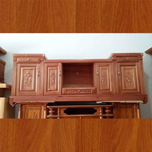 TỦ TIVI GỖ XOAN ĐÀO KIỂU NHÔ 2M, tủ tivi gỗ