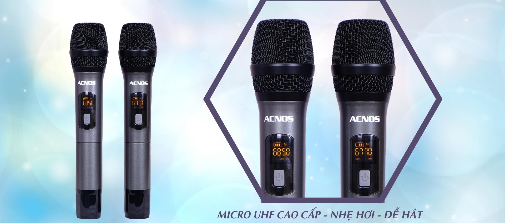 [HÀNG CHÍNH HÃNG] Dàn karaoke di động ACNOS CS140