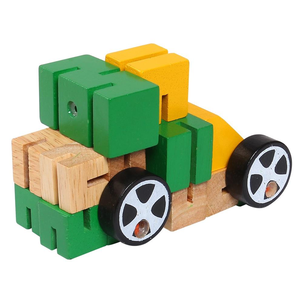 LUỒN THUN ROBO - Đồ chơi gỗ